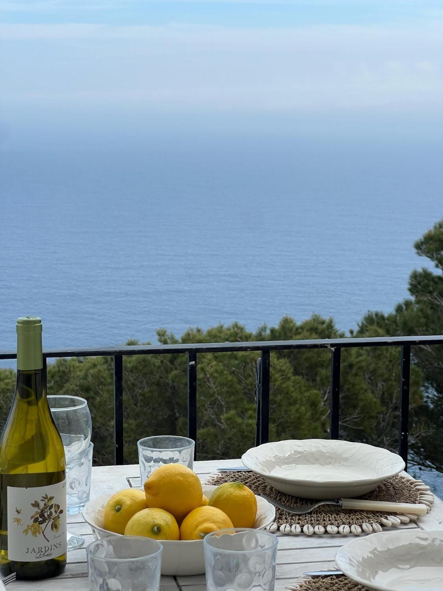 Casa Blanca De Begur Con Vistas Al Mar Y Piscina 빌라 외부 사진